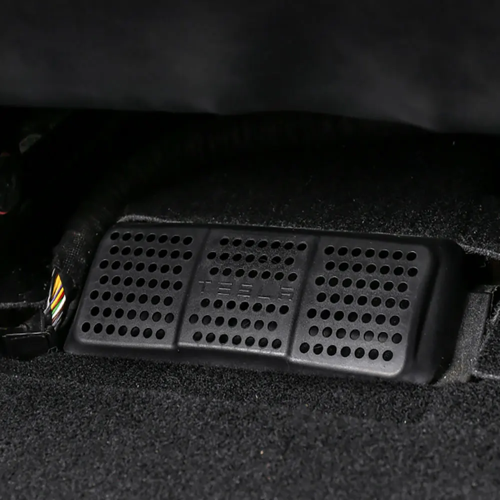 На выходе Пылезащитный покрытие из АБС пластика местом под для Tesla модель 3 2018 2020