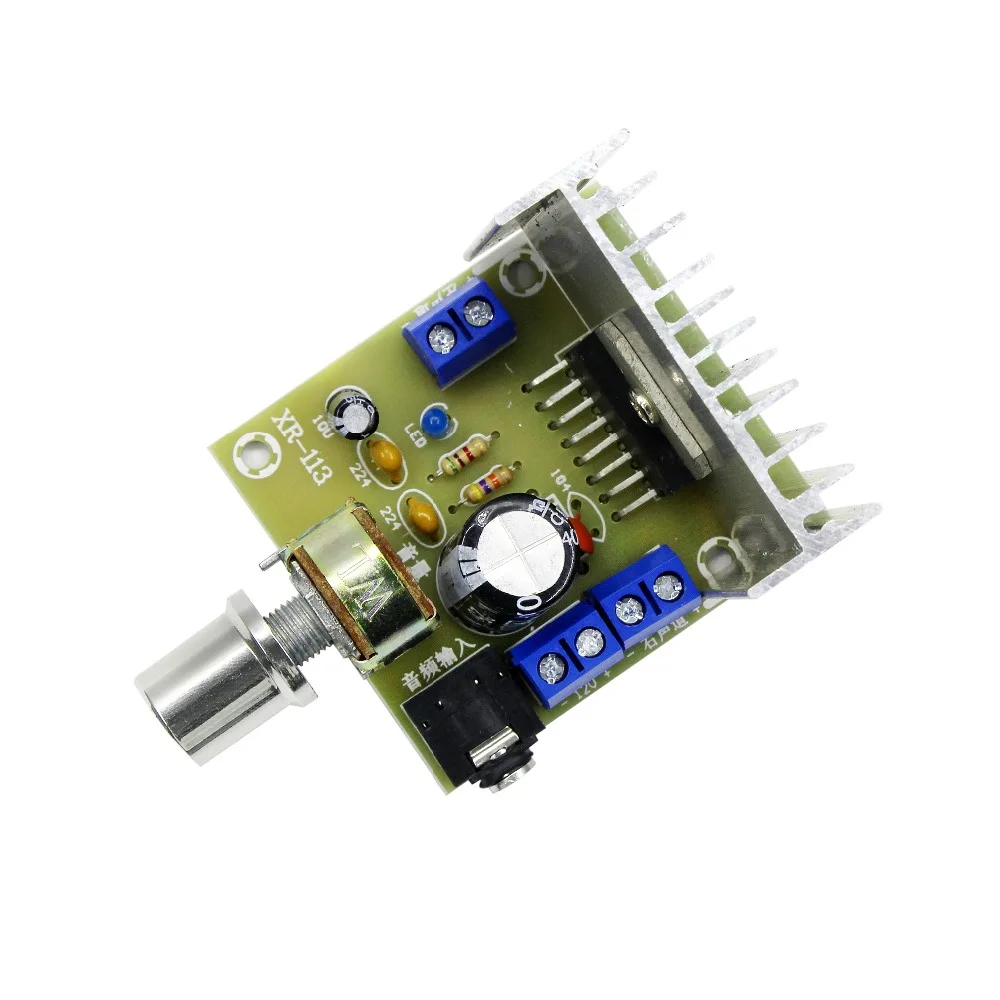 TDA7297 двухканальный AC/DC 12 В цифровой аудио усилитель доска 2*15 Вт