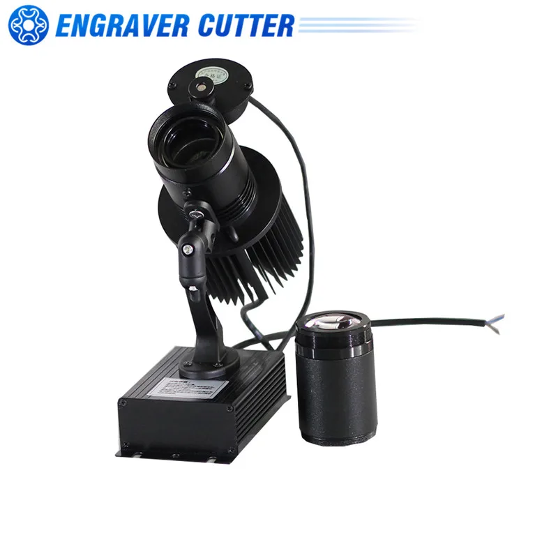 40 Вт Крытый Черный пульсветодиодный дистанционного управления LED Gobo рекламный