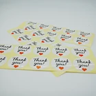 100 штупак. красный любовь и белый фон клейкие наклейки для подарков бумажные уплотнительные наклейки