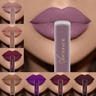 NICEFACE блеск для губ 34 Цвета Бархатный телесный тинт для губ КРЕМ пигмент долговечный шелковистый для макияжа губ блеск для губ