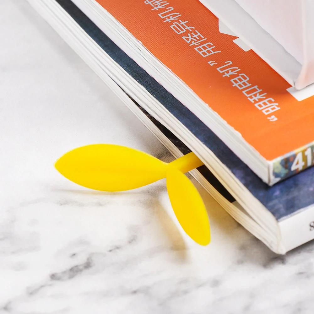 1 шт. симпатичная силиконовая трава Закладка для книг маленькая закладки блокнот