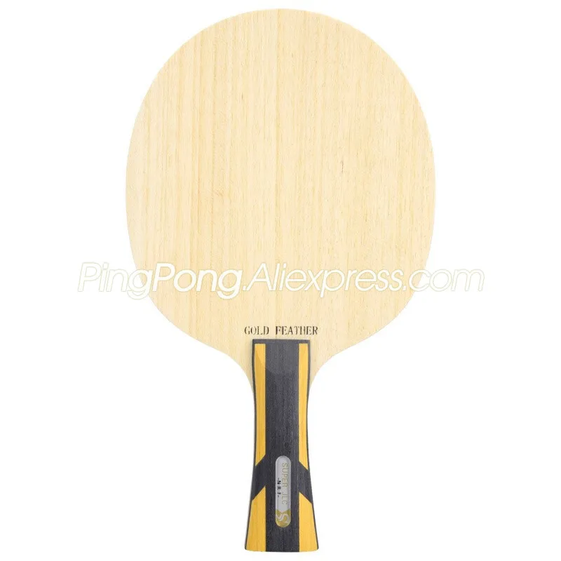Меч в виде золотых перьев GF настольный теннис лезвие (5 + 2 внутренних ОТК выключен)