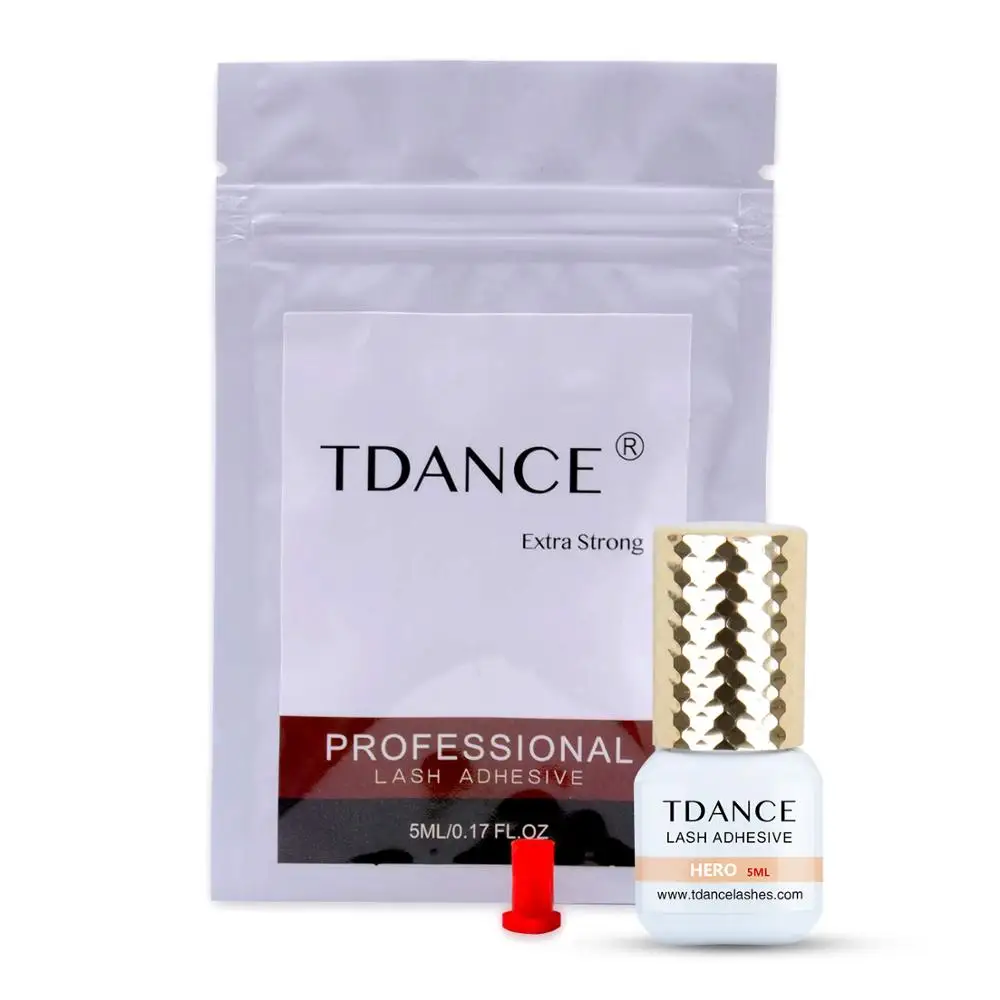 TDANCE 5 мл Hero клей для наращивания ресниц Клей 0,5-1 секундный сухой клей для ресниц очень стойкий