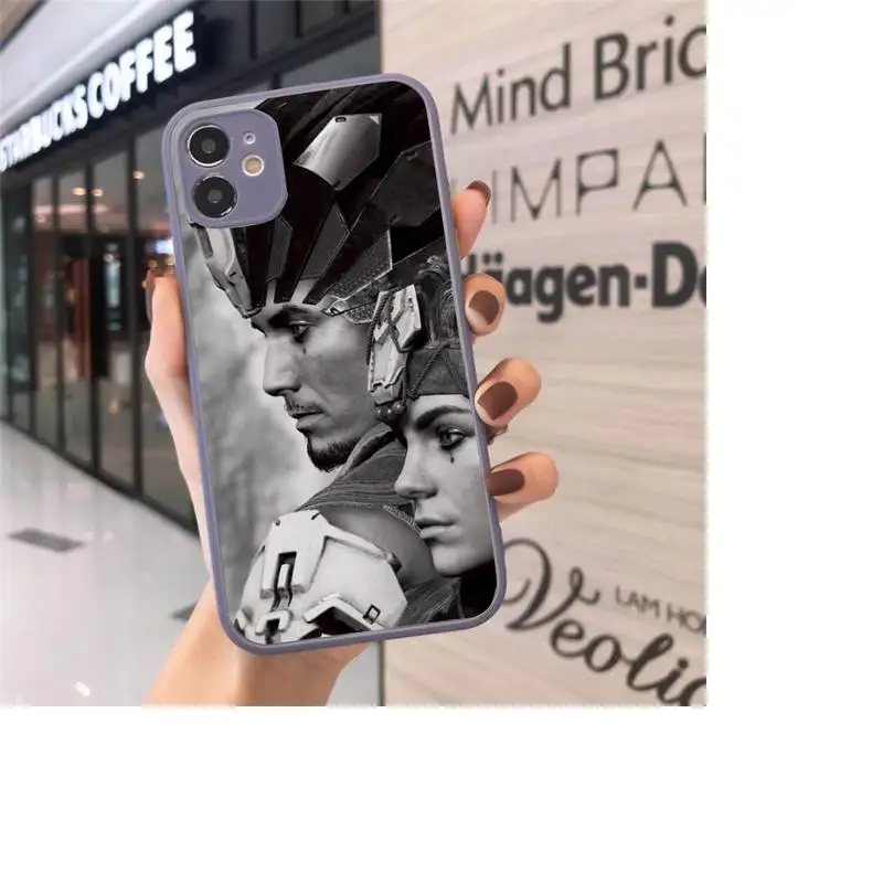 

Horizon Zero Dawn aloy Phone Case Matte Transparent for iPhone 7 8 11 12 s mini pro X XS XR MAX Plus cover funda shell