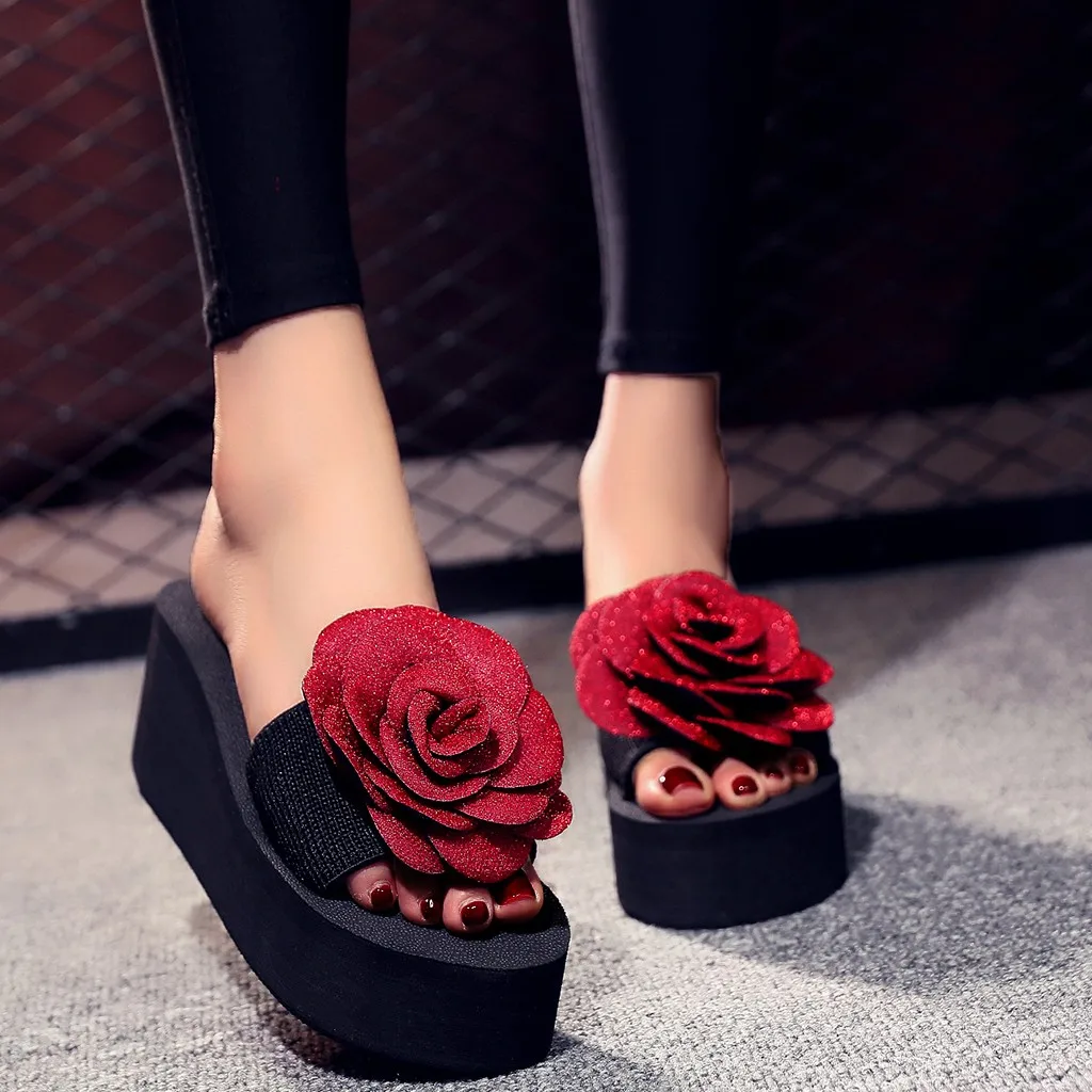 Меховые шлепанцы сезон лето-осень Вьетнамки повседневная женская обувь с