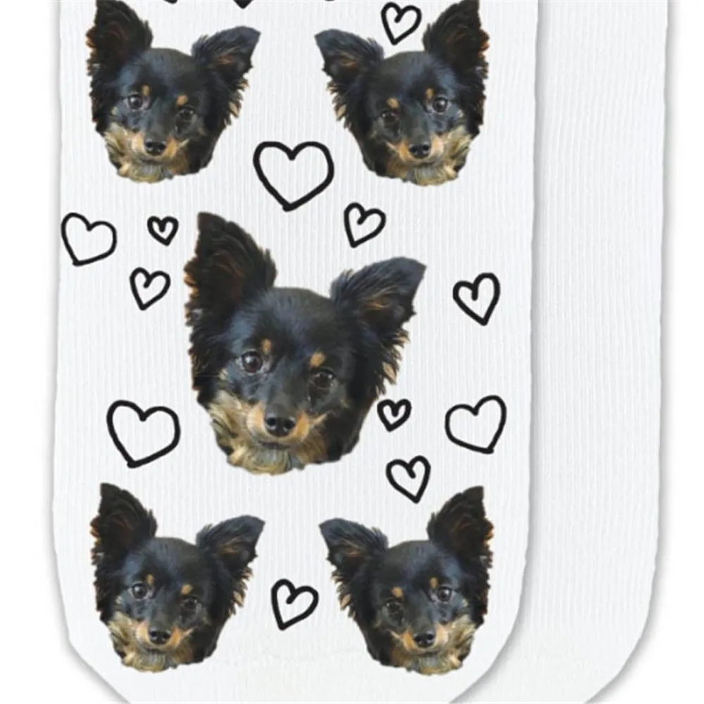 Забавные носки на заказ с лицом собак кошек и людей подарки для парня brighday