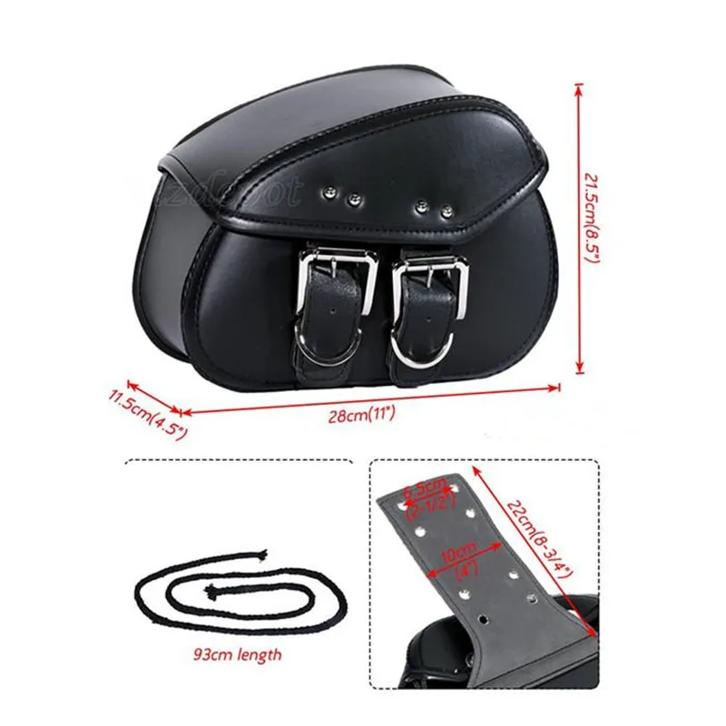 

New 2 Pcs Left & Right Motorcycle bag motorcycle Luggage Bag Motorbike Tail Side Bags Storage Tool Motorcycle Saddle Bags