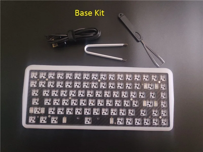 RGB Hotswap 84 Bluetooth совместимая клавиатура акриловый чехол клавиши SK84 беспроводная hot