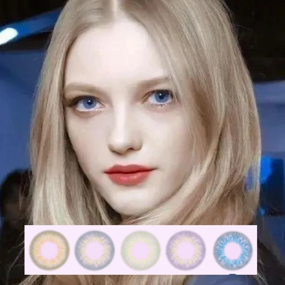 

Международная мода 3 оттенка цветные контактные линзы мода на глаза серия Taylor контактные линзы для глаз косметические контактные линзы