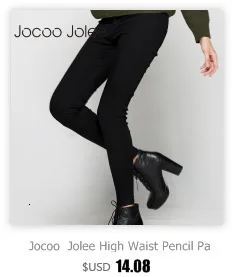 Jocoo Jolee брюки-карандаш с высокой талией, джинсы, Сексуальные облегающие джинсы для женщин, уличный стиль, Эластичные Обтягивающие Брюки, брюки, новинка