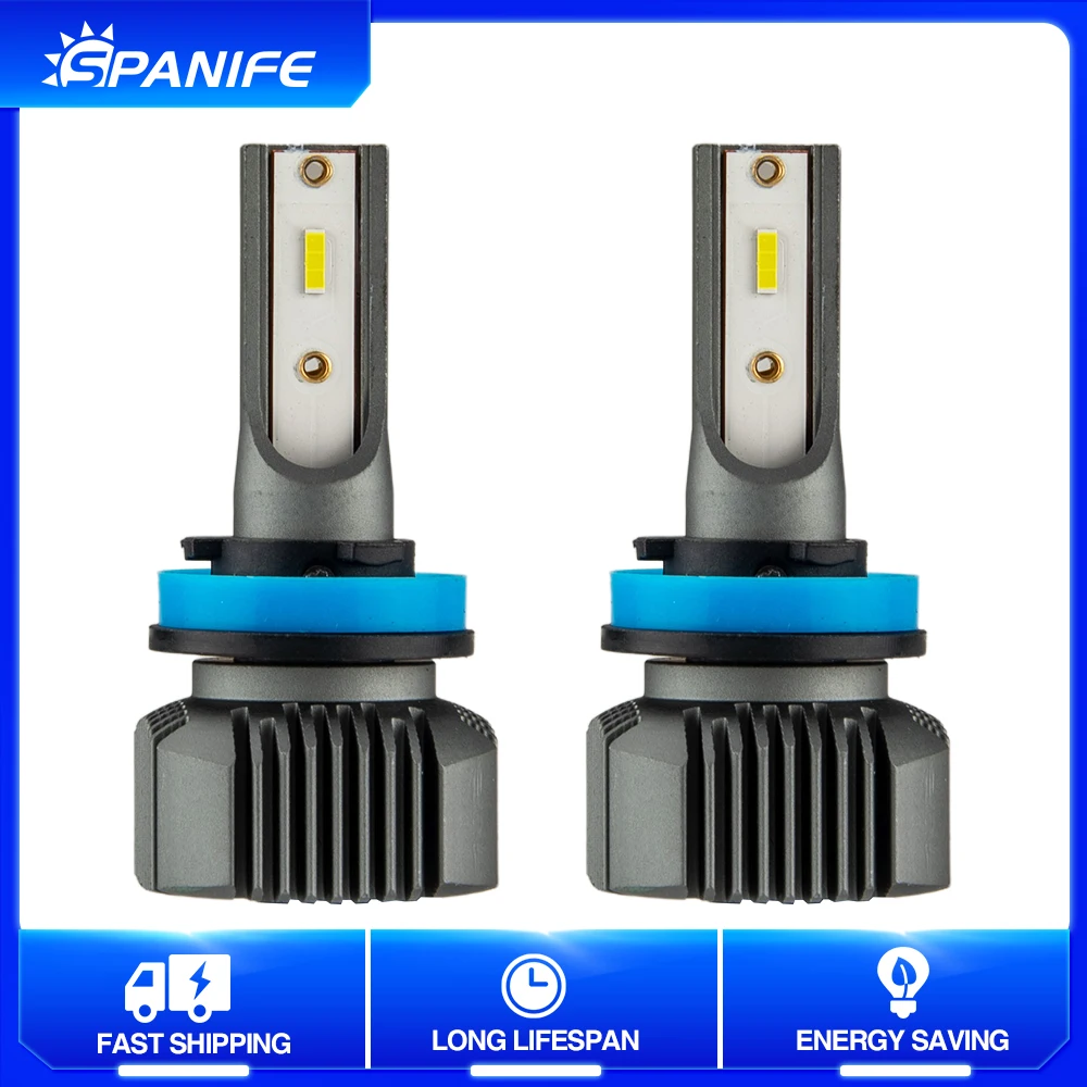 

Spanife H7 led bulb 36W fog lamp H1 H3 9005 9006 9012 880 5202 H13 9004 9007 led auto light car accessories H11 h4 led Headlight