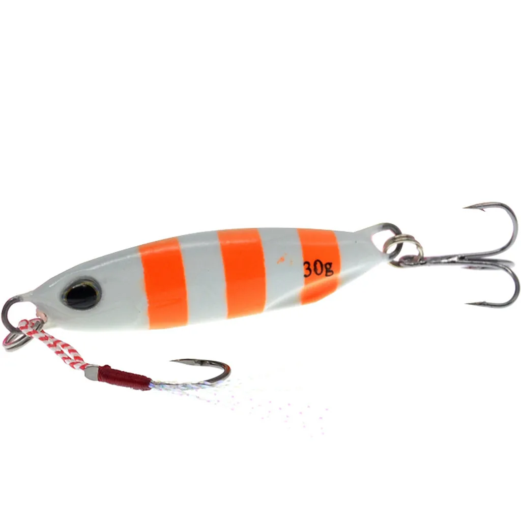 Рыболовные приманки 7 см Пластиковый рыболовный крючок с леской колючая