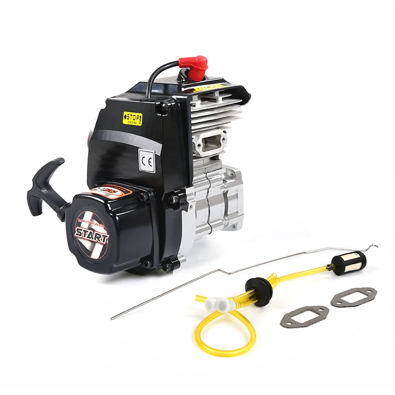 Детали двигателя 1/5 rc 71CC 4 болта двигатель с Walbro WJ71 carb и свечей зажигания NGK для Losi