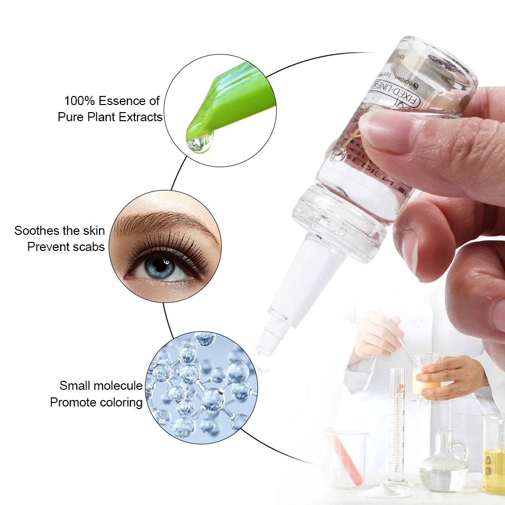 Biomaser микроблейдинг пигмент фиксирующий агент Перманентный макияж чернильный