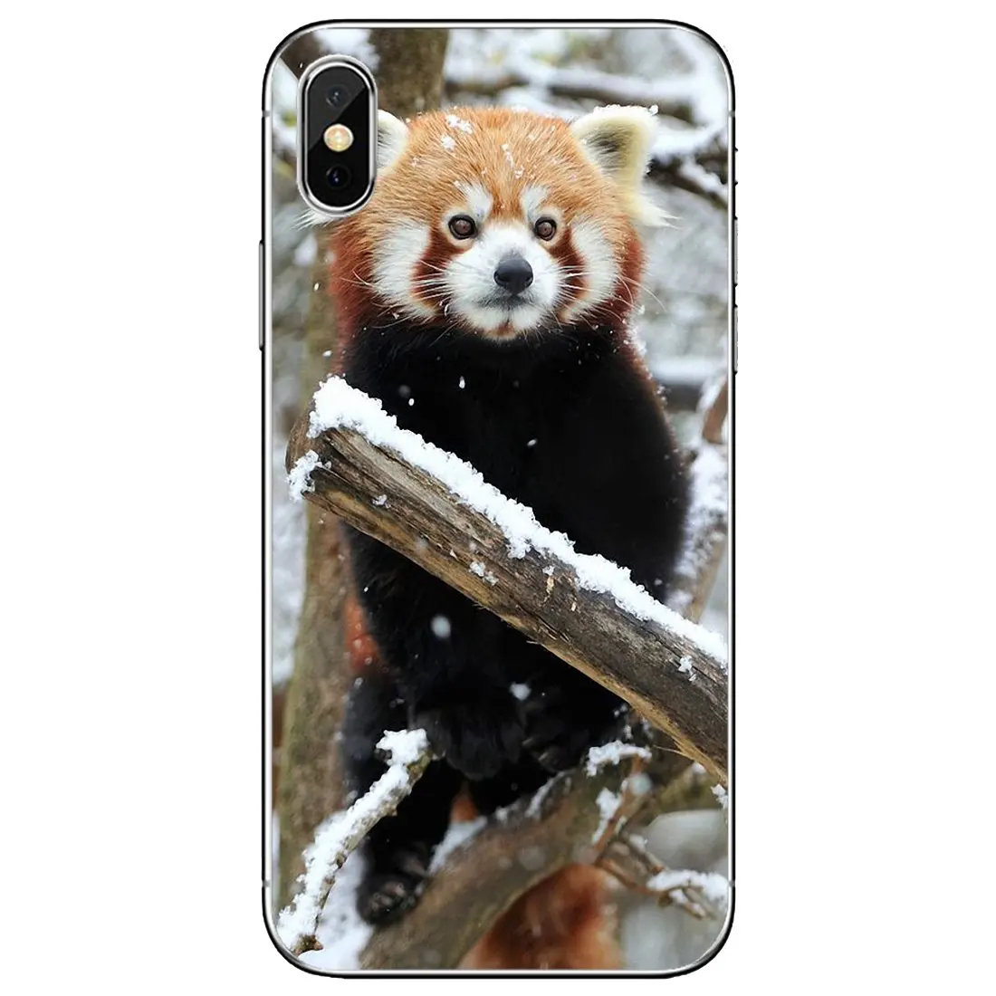 Силиконовый чехол для Xiaomi mi Redmi Note 3 4 4X 5 6 7 8 8t 9 9s 9t 10 pro lite Red-pandas-постер | Мобильные