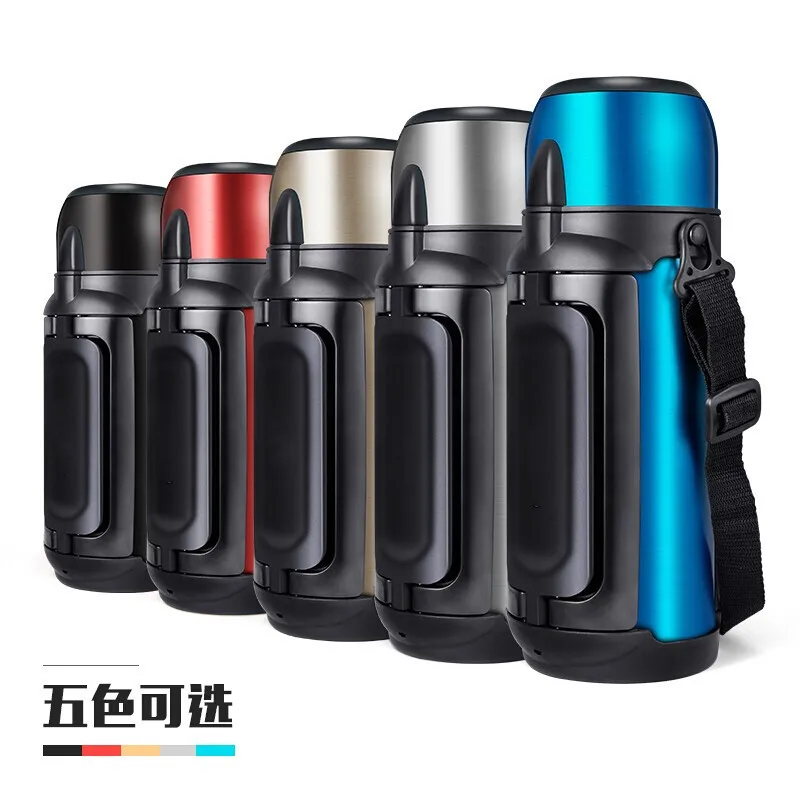 1.5L/2L большой емкости из нержавеющей стали Термос Горячая портативная изоляция