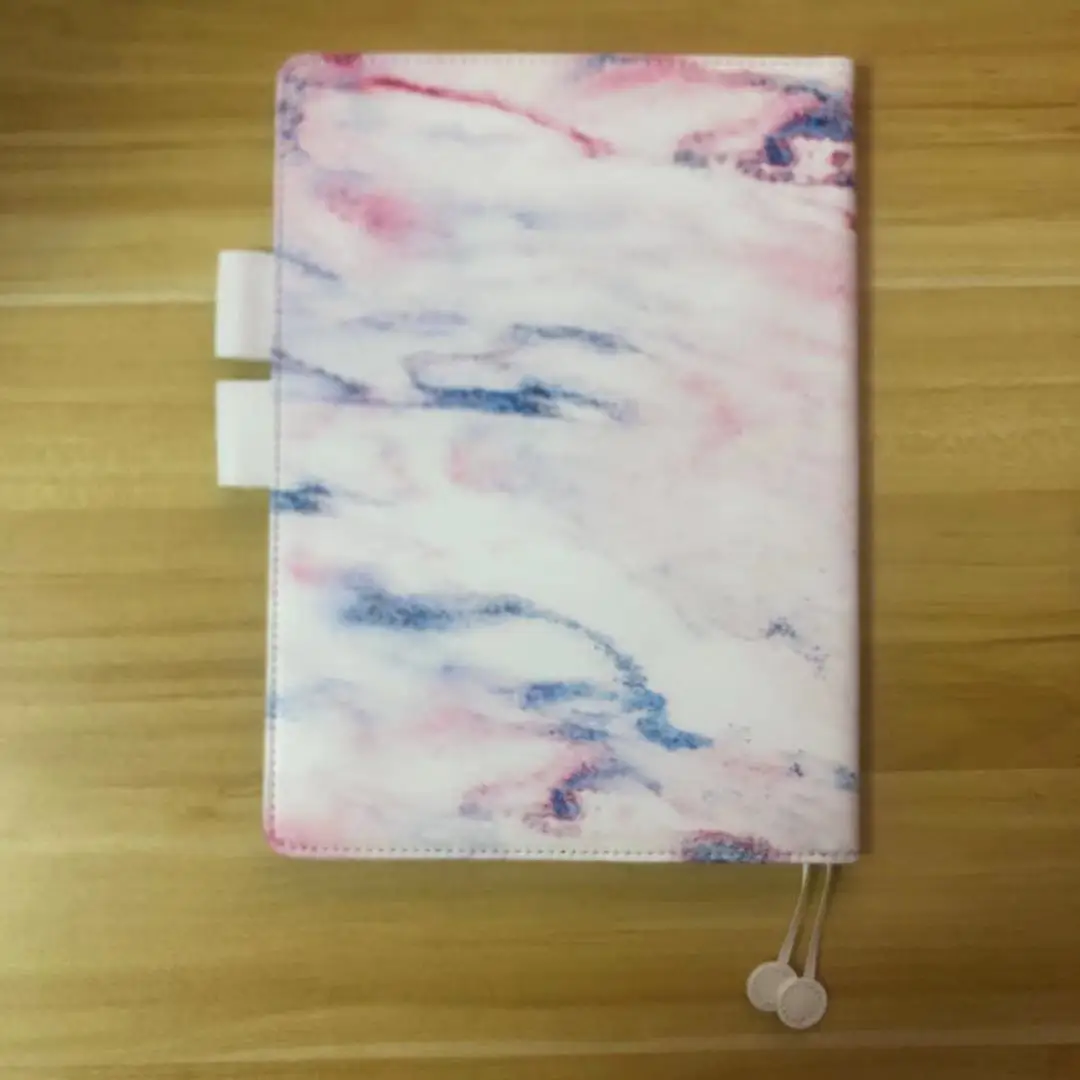 

Сделанная вручную крутая Мраморная и китайская серия Lucky Jin Li Fish Обложка для журнала для стандартной А5 подходящей бумажной книги