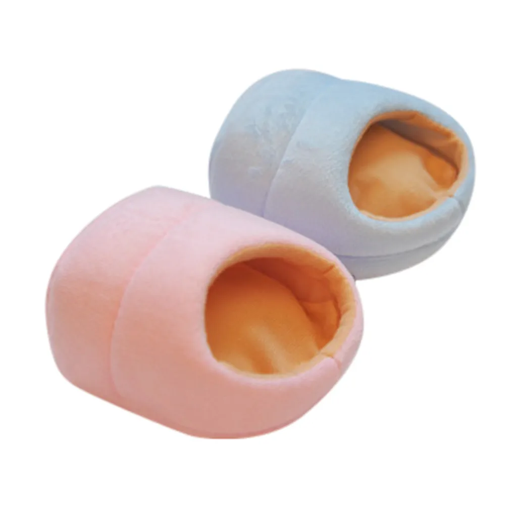 Милый теплый маленький коврик для кровати с животными хомяк шиншилловое гнездо