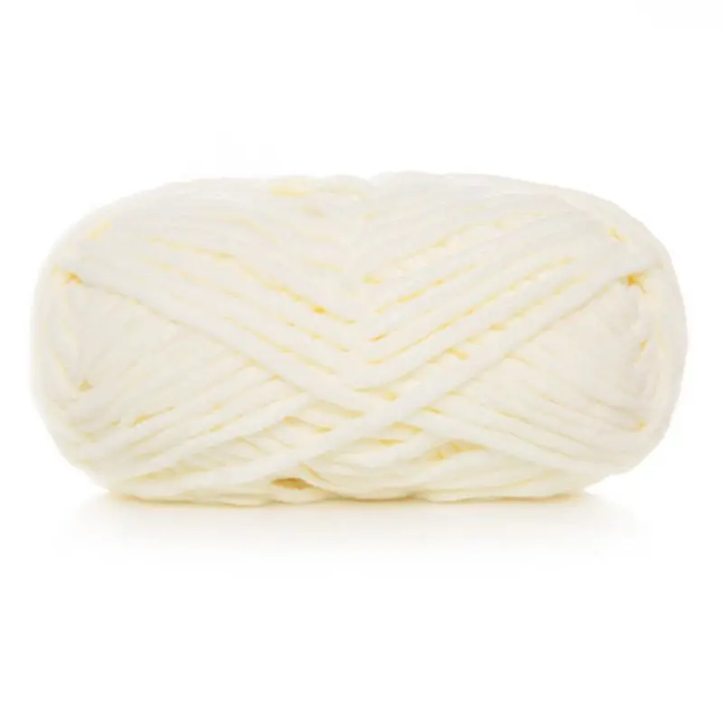 100 г/шар полиэфирная пряжа для вязания крючком милая яркая яркого цвета сделай