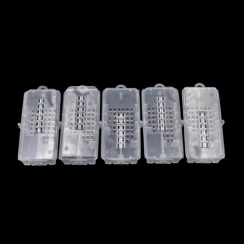 

5 шт. New Bee клетка для пчел король, королева воспитание клетки насекомых оборудование в виде пчелиных сот с контроллер Инструменты для пчелов...