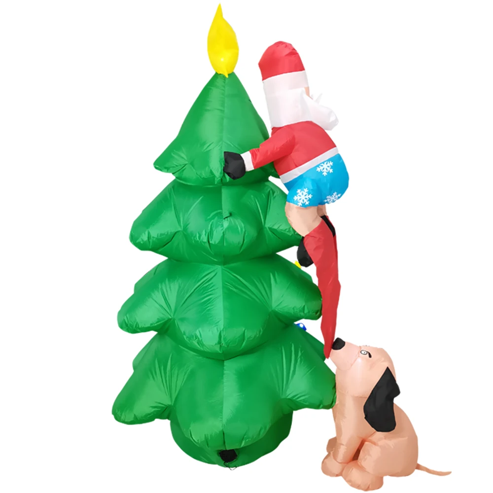 2 4 м светодиодная подсветка Рождественская модель наружная украшение для