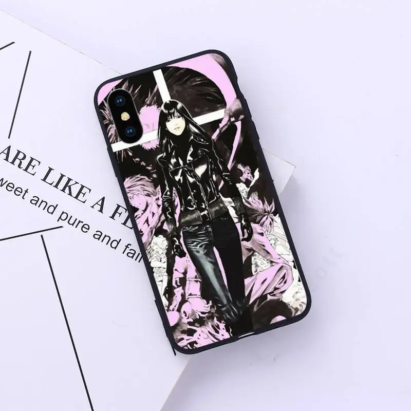 

rem misa Takeshi Obata death note Anime Phone Case for iPhone 11 12 pro XS MAX 8 7 6 6S Plus X 5S SE 2020 XR