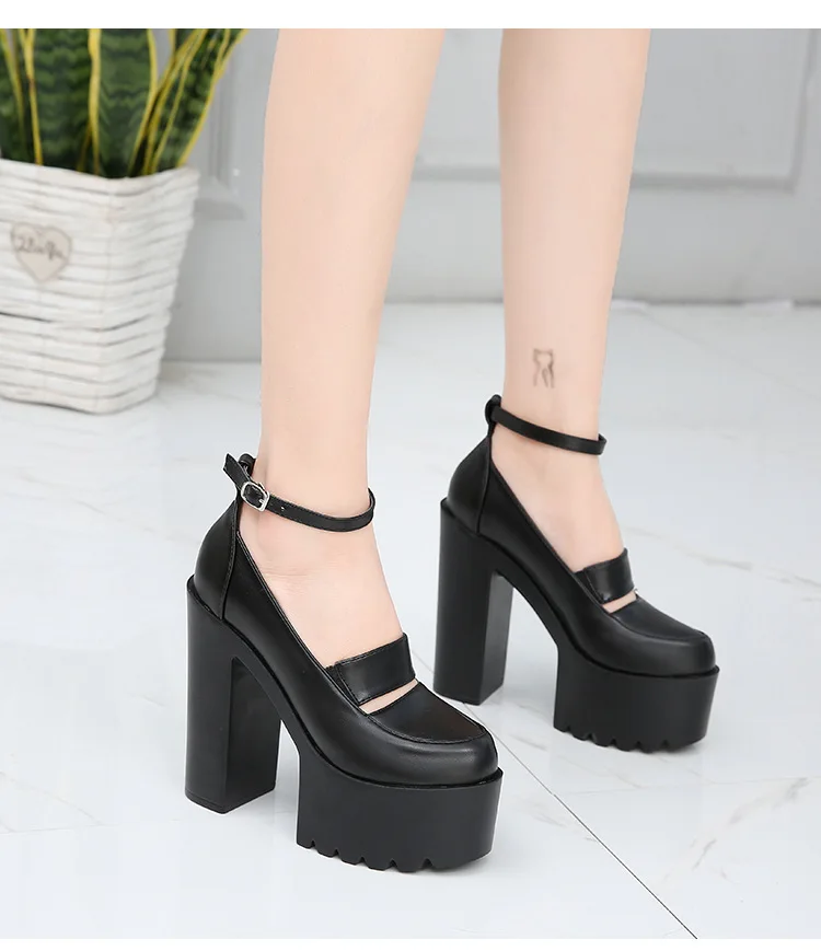 

Women summer leather vintage hot sale sandals buckle casual sewing women retro sandals women ladies platform shoes