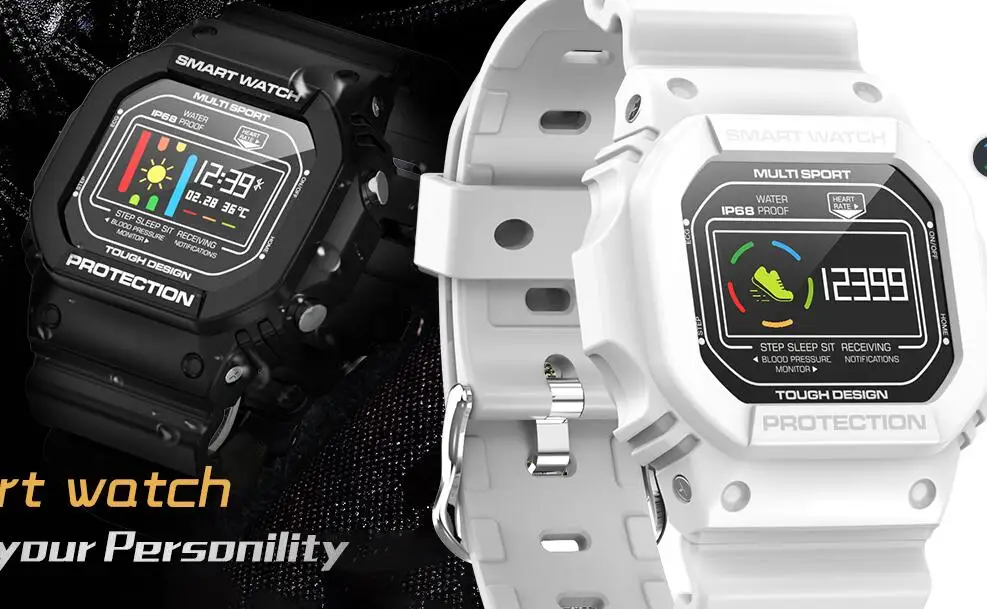 one piece brand new X12 sport watch cassioe style heart beat blood pressure test | Электроника