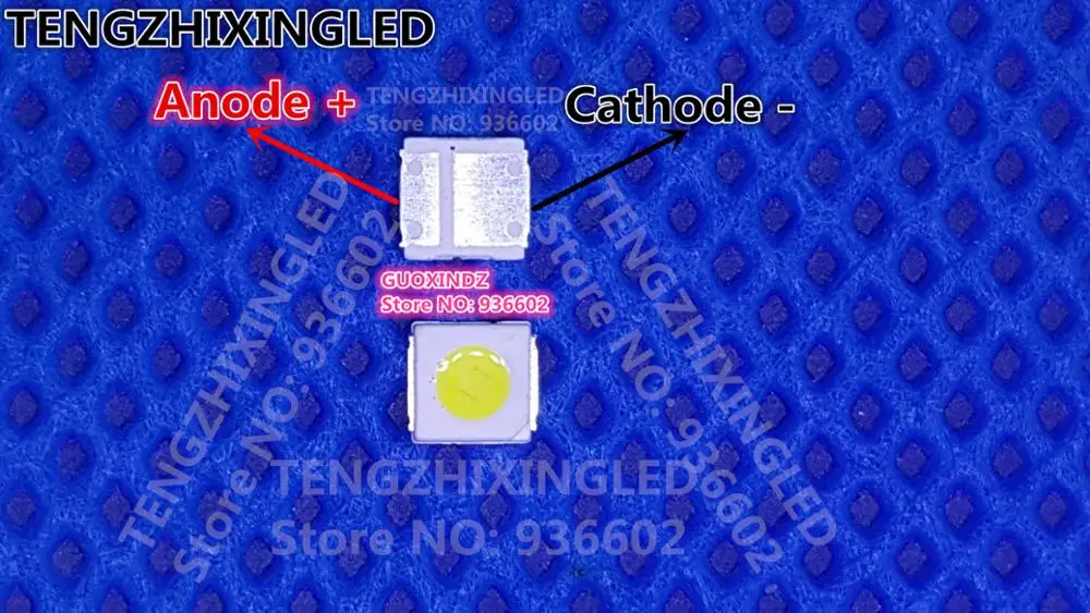 Lextar светодиодная подсветка телевизора высокой мощности один чип 1 Вт 3 в 3030