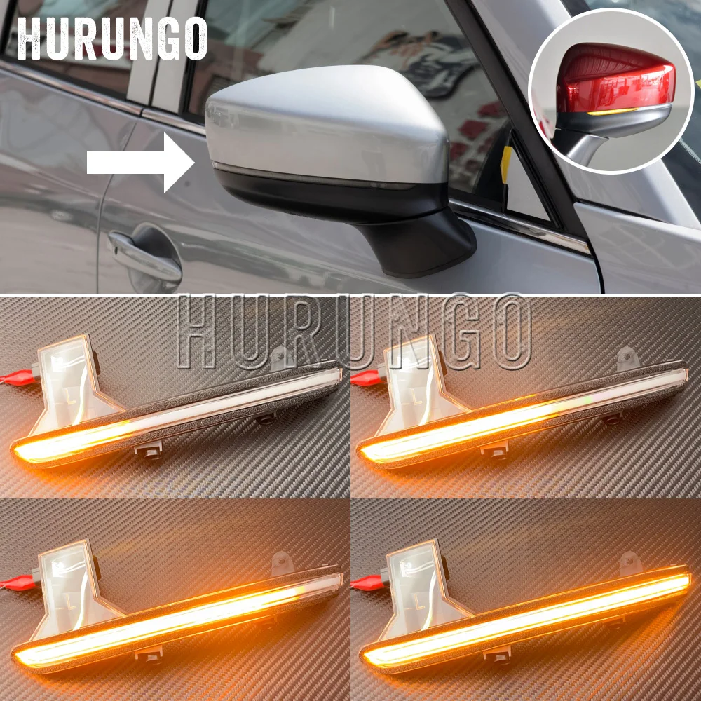 

Дымчатый черный для Mazda CX-5 KF CX-8 CX-9 2017 2018, светодиодный динамический поворотный сигнал, боковое крыло, зеркальный индикатор