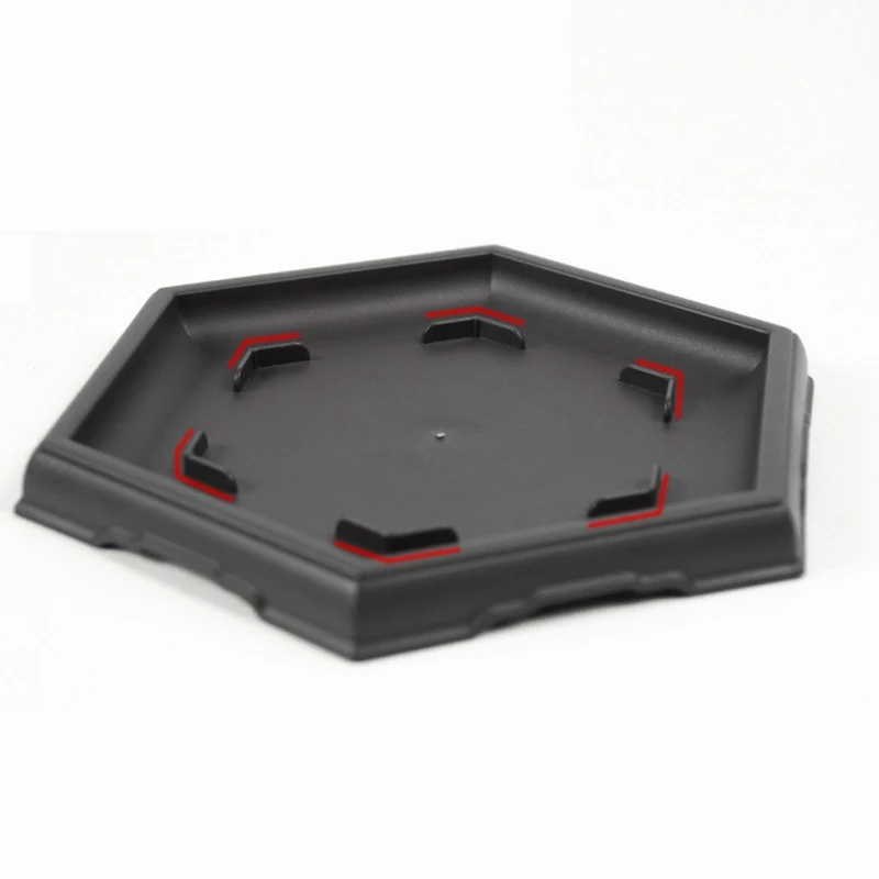 1 шт. цветочный горшок имитация фиолетового песка мясистый балкон шестиугольный