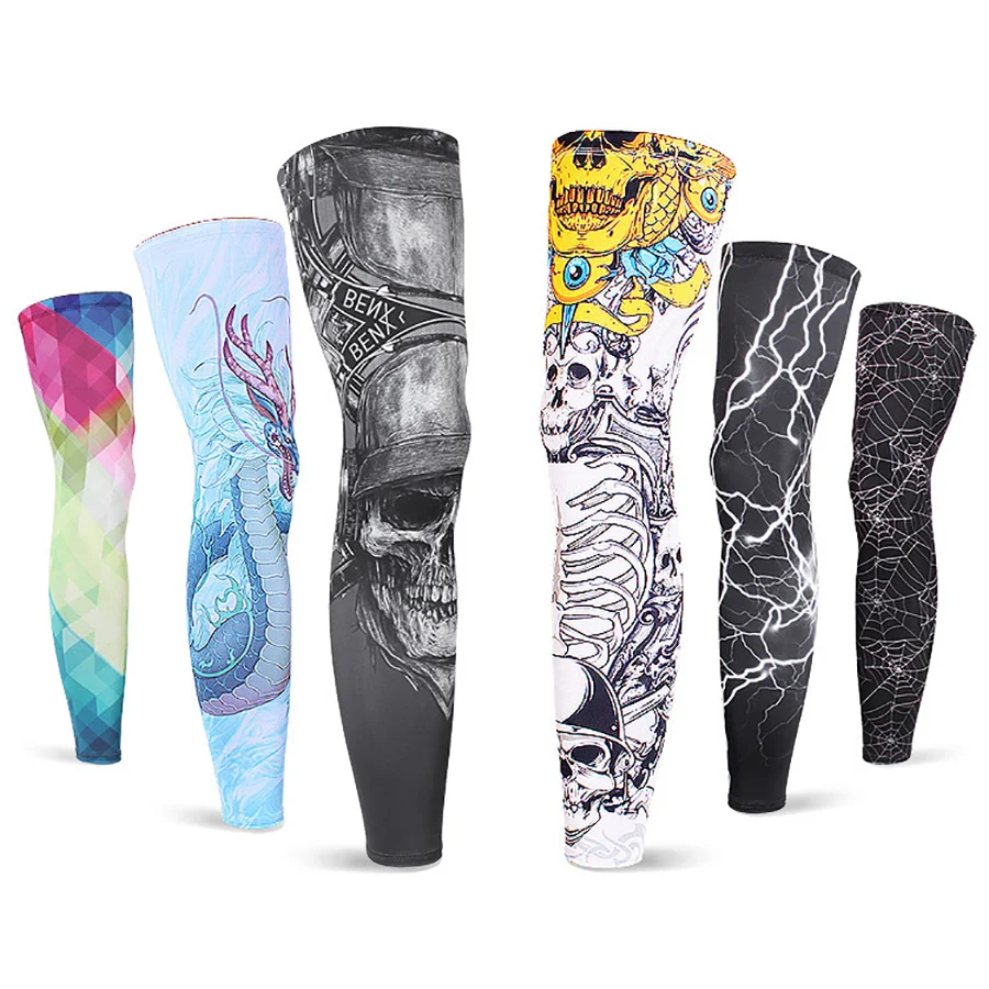 Солнцезащитная Накладка для ног из ледяного шелка занятий спортом на открытом