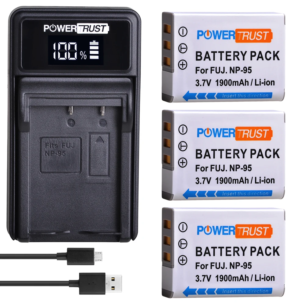 3 шт. аккумулятор и светодиодный для USB порта|Цифровые аккумуляторы| |