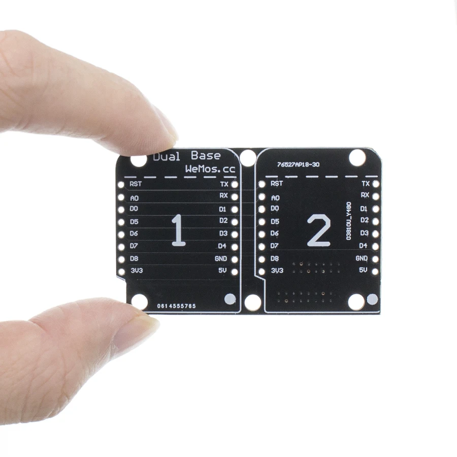 10 комплектов двойной разъем базовый щит для WeMos D1 Mini NodeMCU ESP8266 Diy PCB Плата