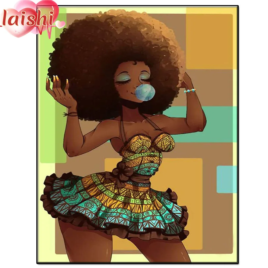 

Алмазная 5D картина «сделай сам» с маленькой девочкой, вышивка из страз, вышивка крестиком, мозаика из круглых страз, украшение для дома