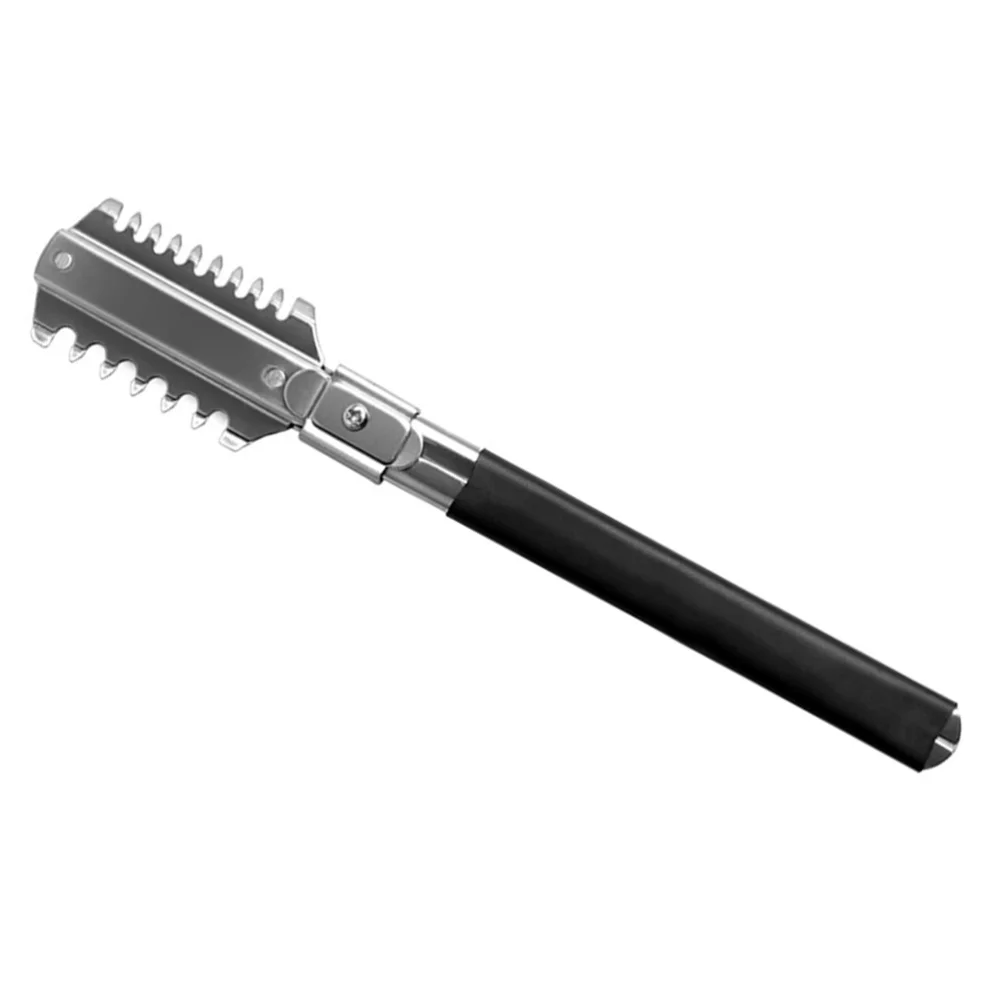 

1pc Hair Styling Thinning Comb Rack Manual Double-side Hair Cutting Razor Holder Without Blades