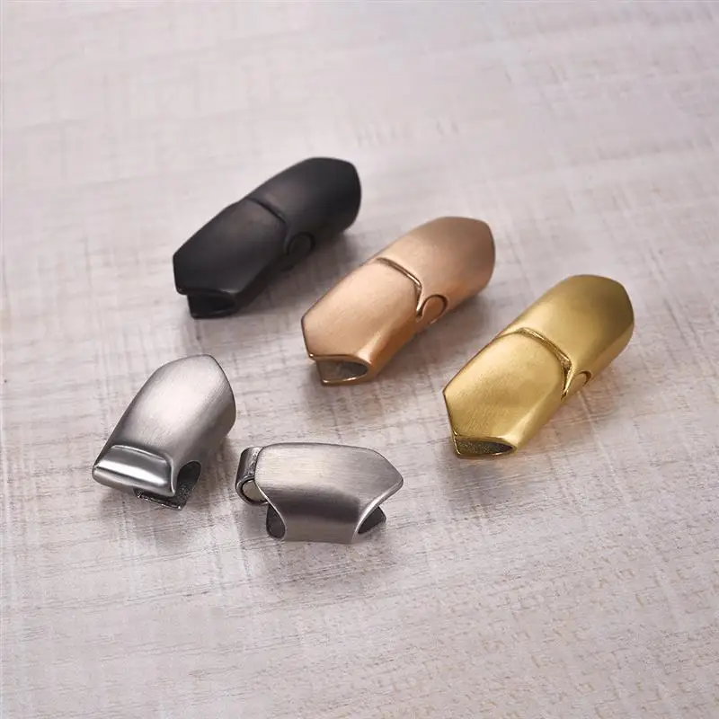 2 шт./компл. магнитные застежки из нержавеющей стали подходят для 11x6 мм кожаный