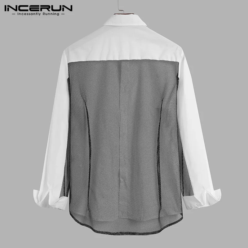 

Рубашка мужская, с длинным рукавом, на пуговицах, в стиле пэчворк