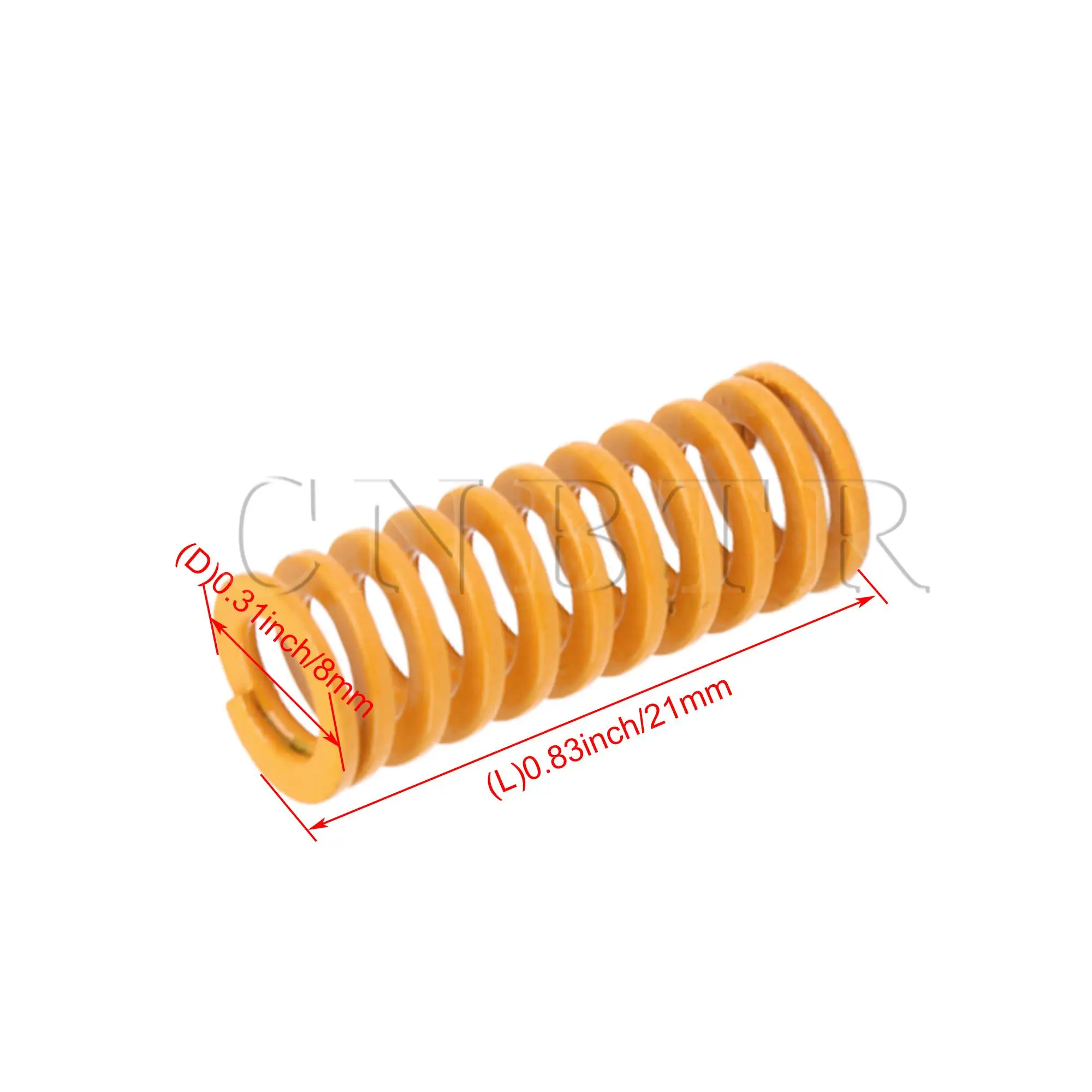 

CNBTR 20x Compression Springs Heated Bed Springs for Three-dimensional Printer