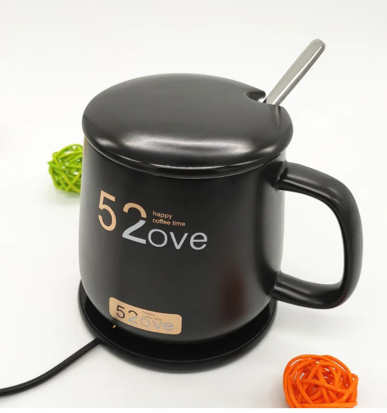 2021 Горячая USB электрическая чашка с питанием подогреватель пусковой площадки