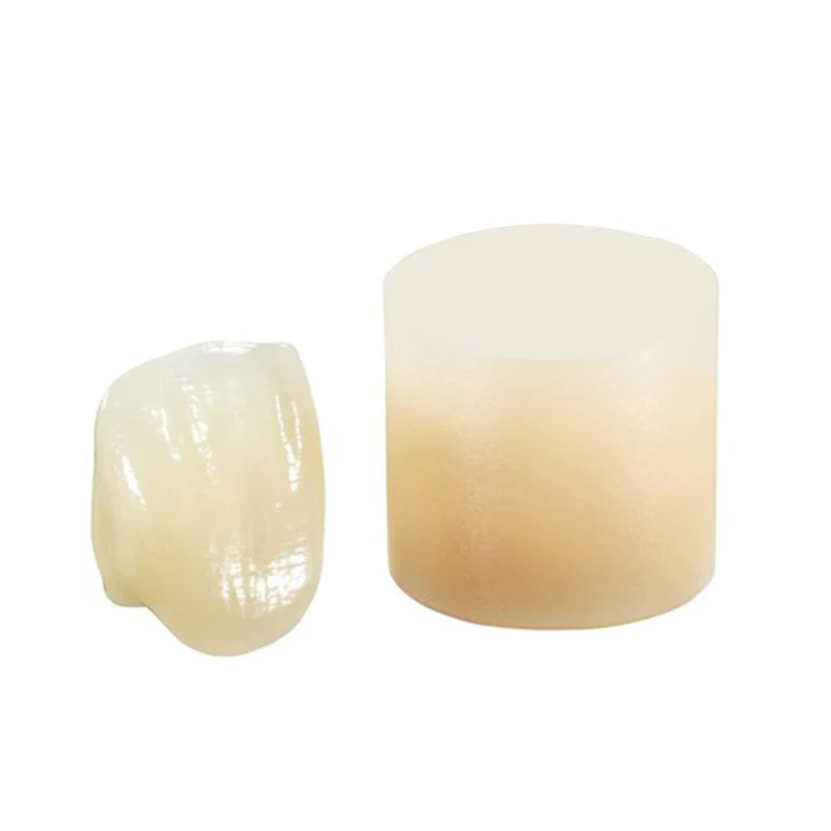 IPS litio disilicato stampa candeggina colore 10 pezzi materiale impiallacciatura ceramica dentale materiale sbiancamento dentale denti