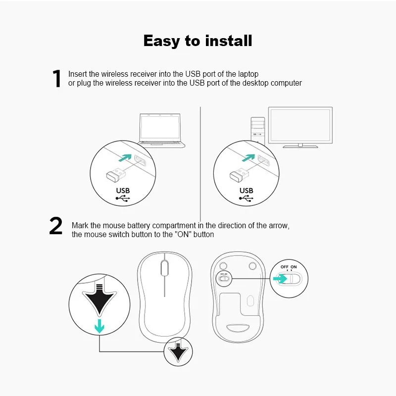 Беспроводная игровая мышь logitech M325 с наноприемником, оптическая Ergonimic 1000 dpi для Mac OS/Windows, поддержка Агентства, проверка