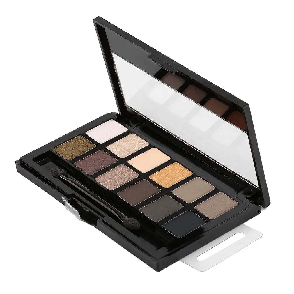 Набор матовых теней для век 12 цветов профессиональный набор косметических век| |