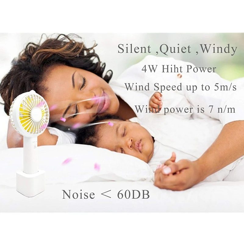 Портативный мини-вентилятор USB зарядка Персональный вентилятор с