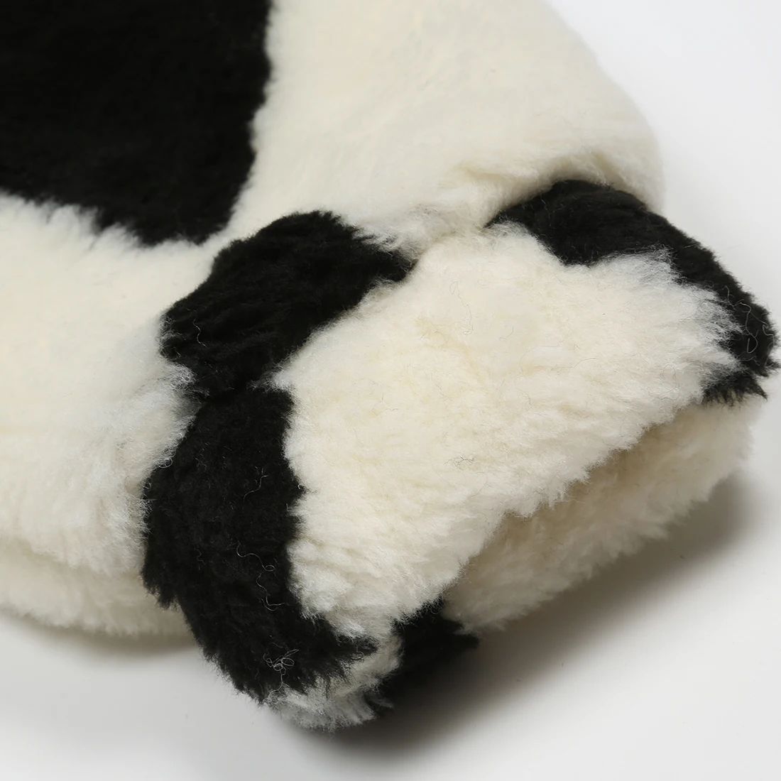 ATSUNSET Square Grid Lambswool Hooded Cotton Coat Thick Warm Harajuku Winter Jacket High Street Couple Streetwear