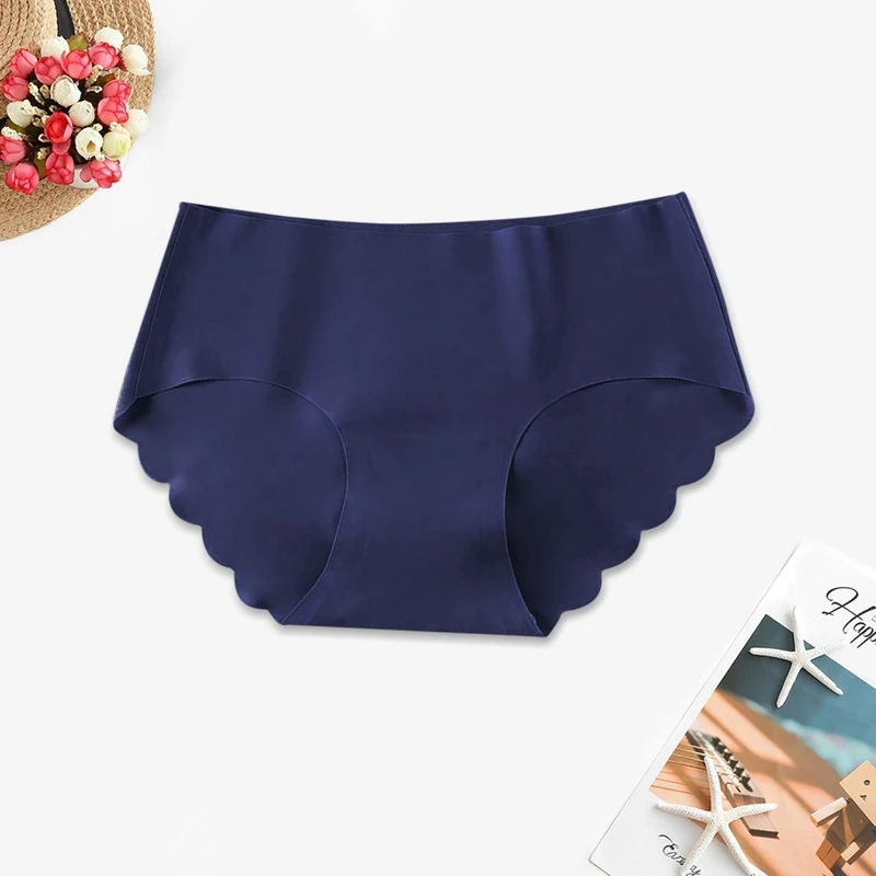 

MoneRffi Women's Panties Seamless Underwear For Woman Sexy Lingerie Briefs Female Lingerie Sports Women Soft Briefs Underwear