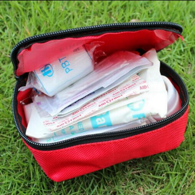 Дорожный комплект первой помощи красная походная повязка аптечка для