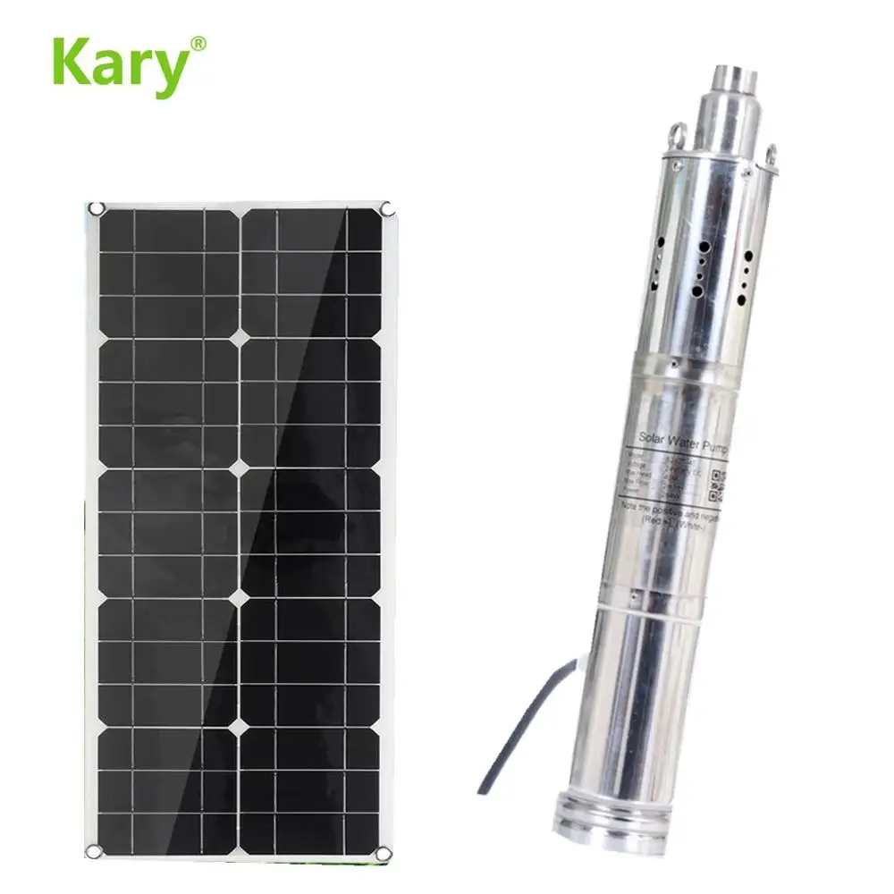 

Погружной водяной насос Kary, погружной водяной насос на солнечной батарее, 120 м, 48 В, 60 В, 1 hp, 1,5 л. С., с питанием от солнечной батареи