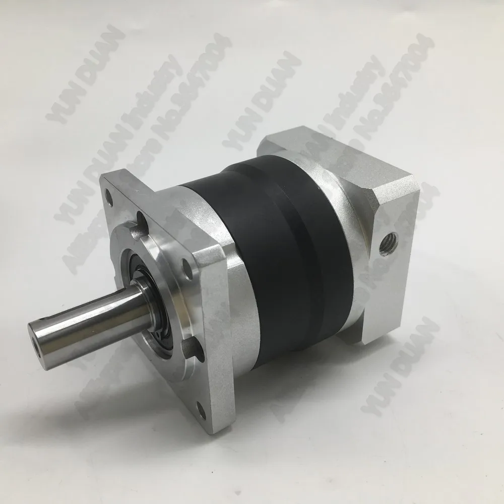 Planetary Reducer 10 Speed Ratio 60mm 7Arcmin Backlash 10:1 Gearbox 14mm Shaft for 200W 400W Servo Motor High Precision